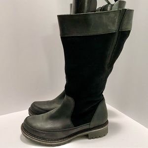 Bos. & Co. | Black Norman Wool-Lined Waterproof Leather Boot size 38 (8-8.5)